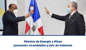 Ministro de Energía y Minas juramenta viceministro y jefa de Gabinete