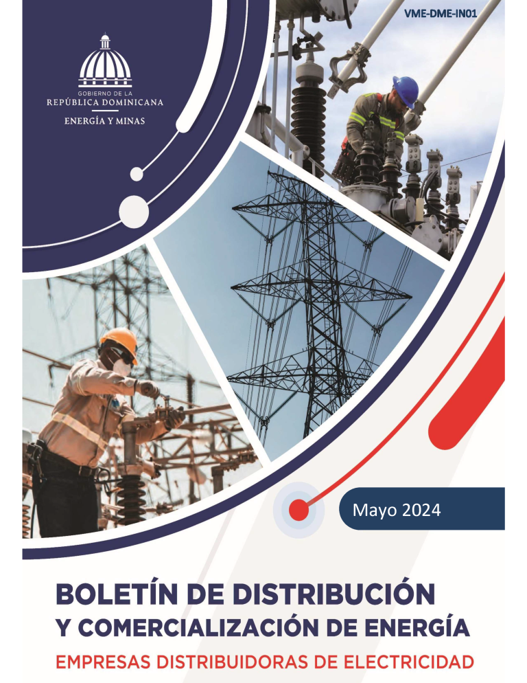 Boletín de Distribución y Comercialización de Energía – Mayo 2024