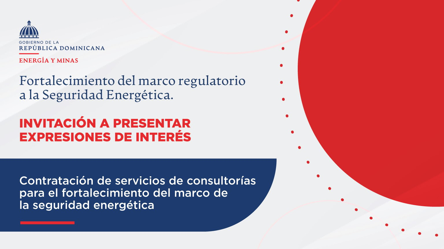 Fortalecimiento del marco regulatorio a la Seguridad Energética