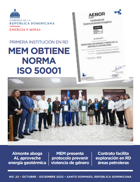 MEM obtiene norma ISO 50001