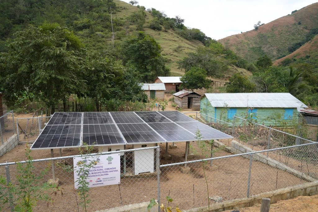 Panel solar Las Yamayas