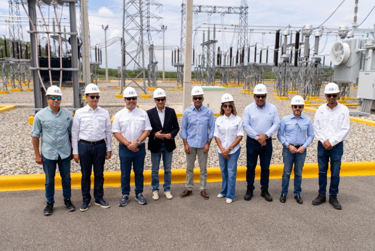 Ministro de Energía y Minas y director de Irena visitan Parque Solar Girasol de EGE Haina