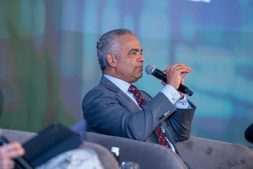El ministro de Energía y Minas, Joel Santos, participa en el III Congreso Latinoamericano Banca Sostenible e Inclusión, de Felaban y la ABA.