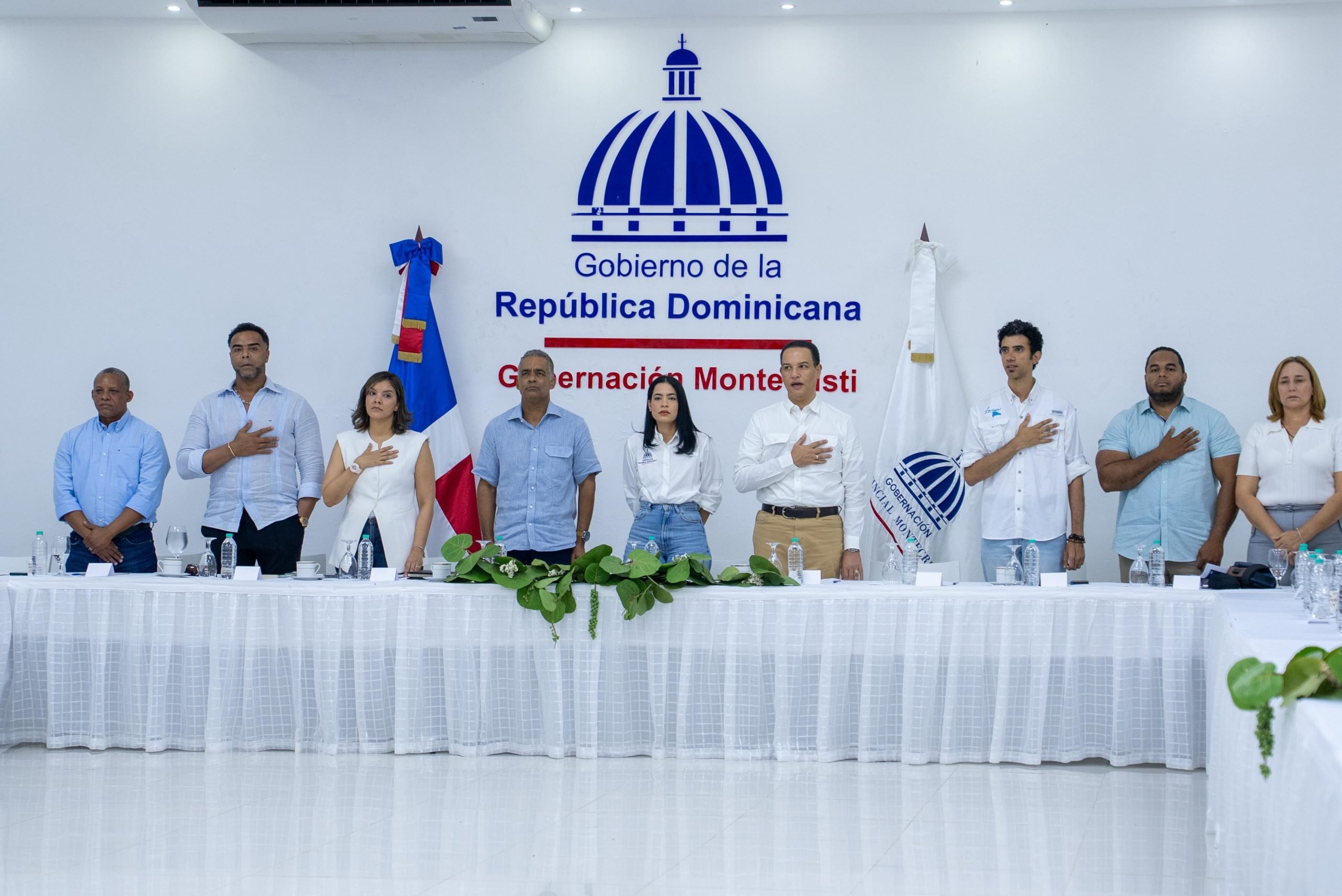 Energía y Minas continúa los avances de los trabajos de El Gobierno en las provincias en Montecristi