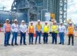 Comitiva del Ministerio de Energía y Minas, acompañada por las autoridades del proyecto energético Manzanillo Power Land.