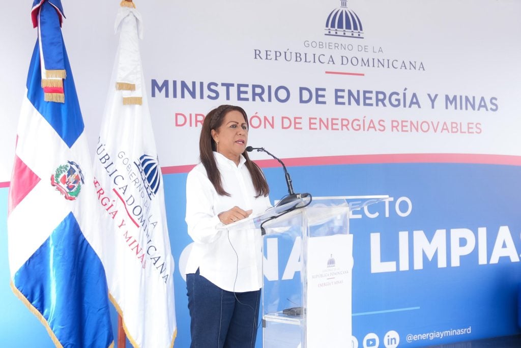 La gobernadora de la provincia, Cristiana Rodríguez