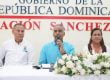 El ministro Santos abordó temas de salud, educación, electrificación rural y asfaltados de carreteras en distintas comunidades de la provincia.