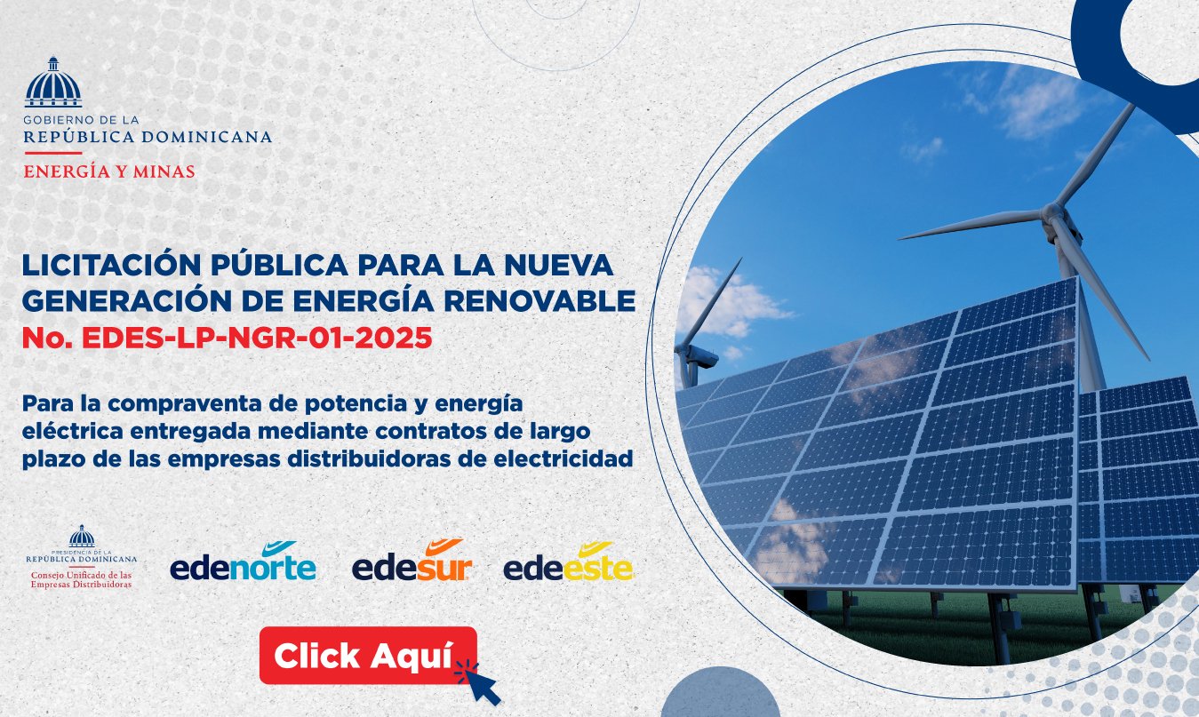 Licitación Pública para la Nueva Generación de Energía Renovable