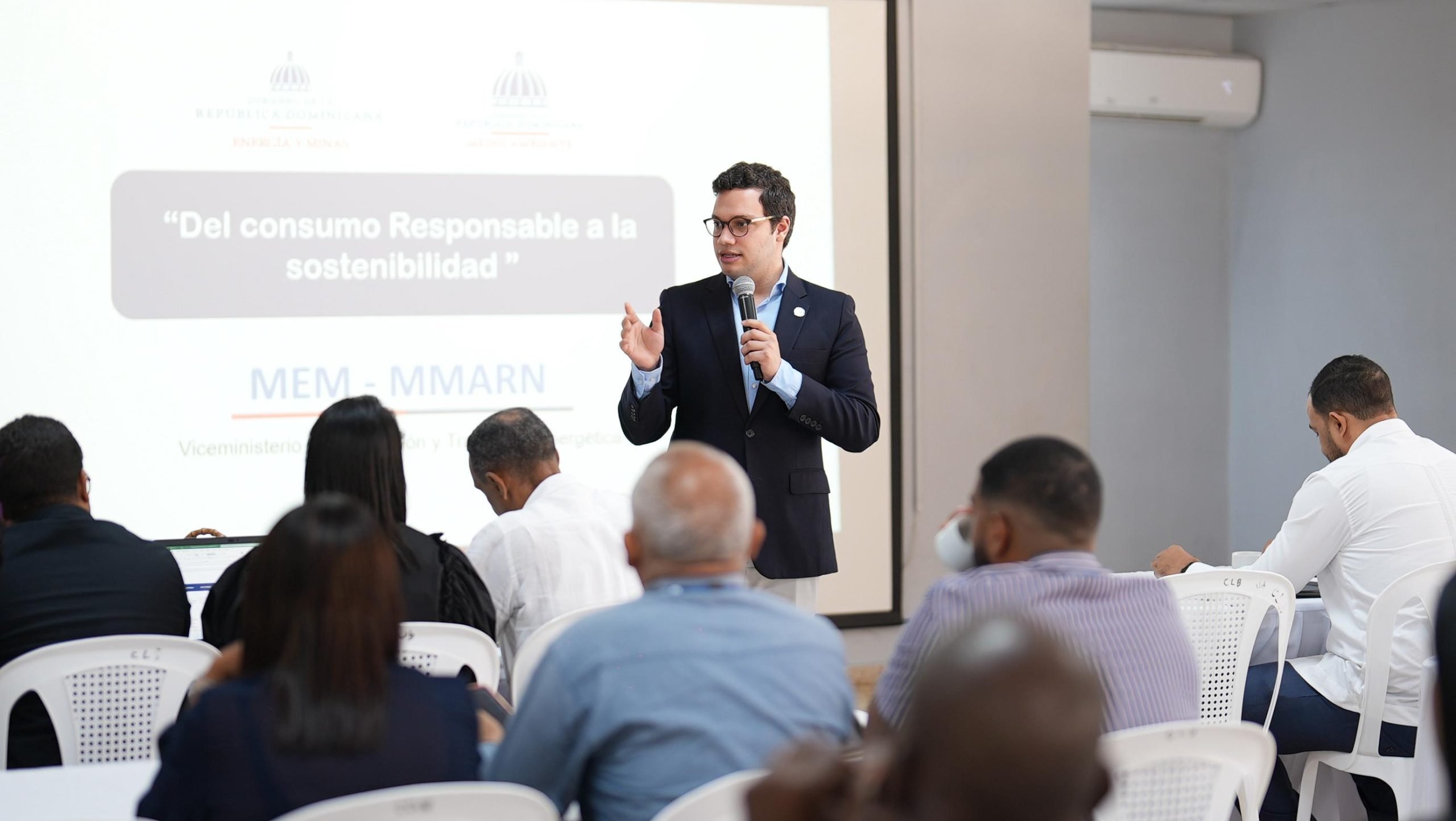 Carlos Taveras, director de Producción y Consumo Sostenible del Ministerio de Medio Ambiente.