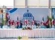 Joel Santos, junto a las diferentes autoridades y funcionarios de Hato Mayor.