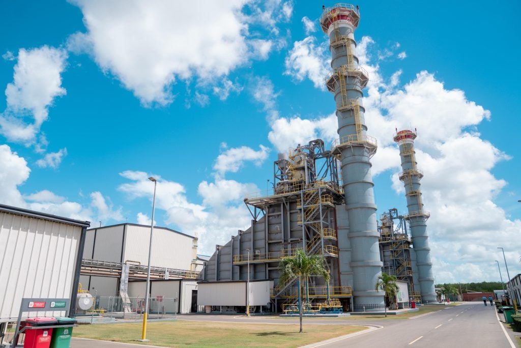 Vista de la planta Energía 2000, que está prevista a entrar al SENI durante el primer trimestre de 2026.