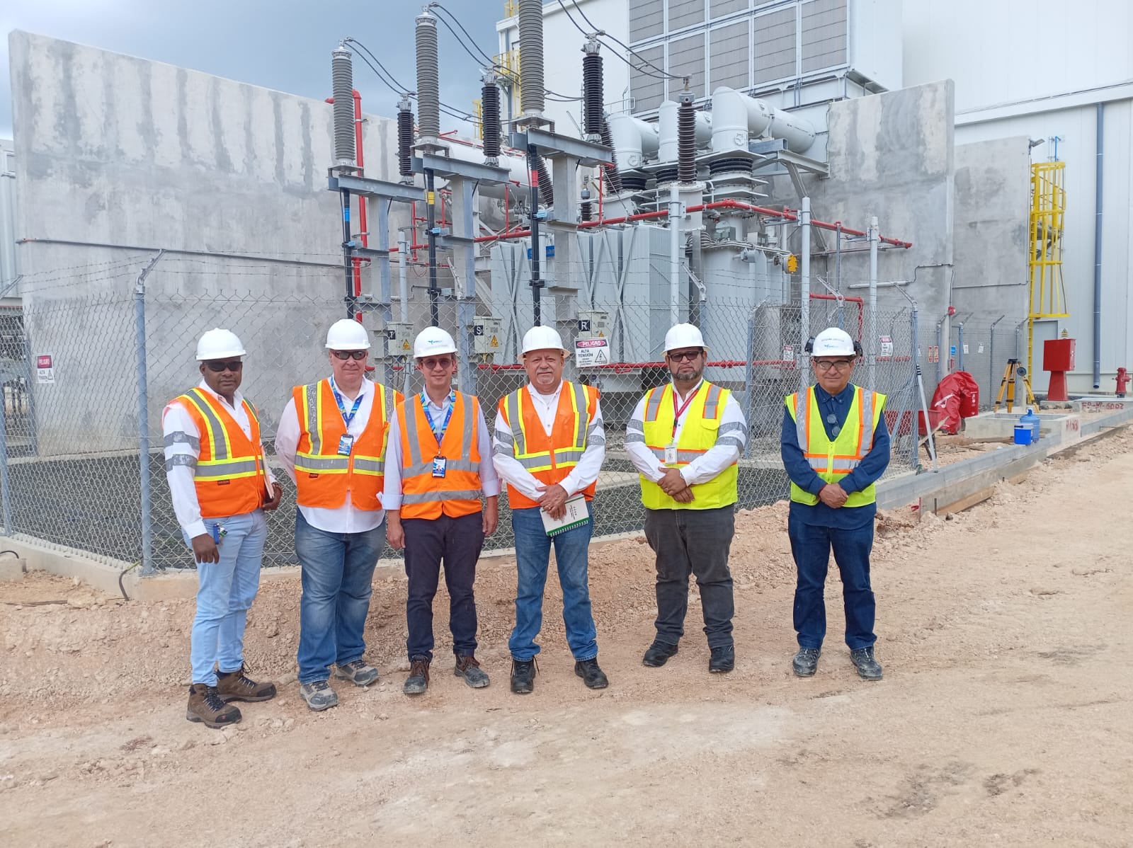 Energía y Minas inspecciona Central Generadora Energas en San Pedro de Macorís para garantizar suministro eléctrico confiable