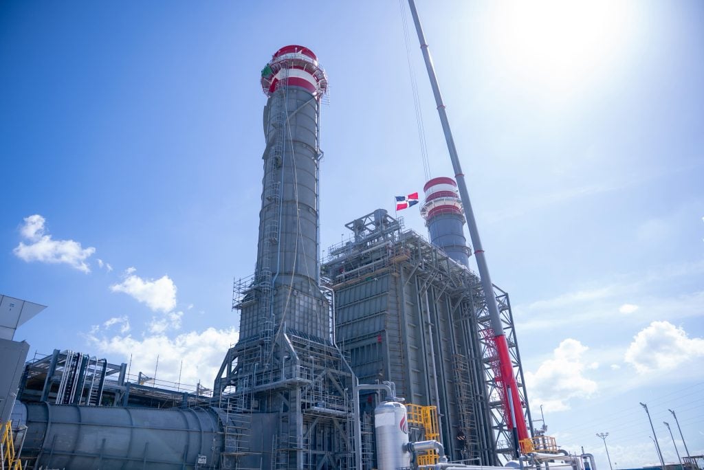 Vista de la subestación eléctrica del proyecto Manzanillo Power Land.