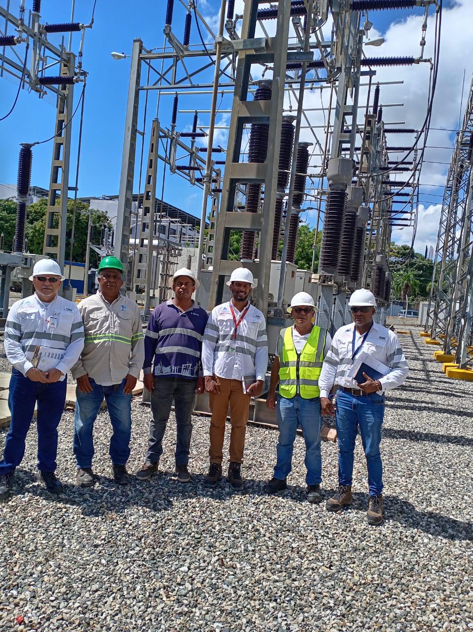 Energía y Minas inspecciona subestaciones eléctricas en el Distrito Nacional y el interior del país