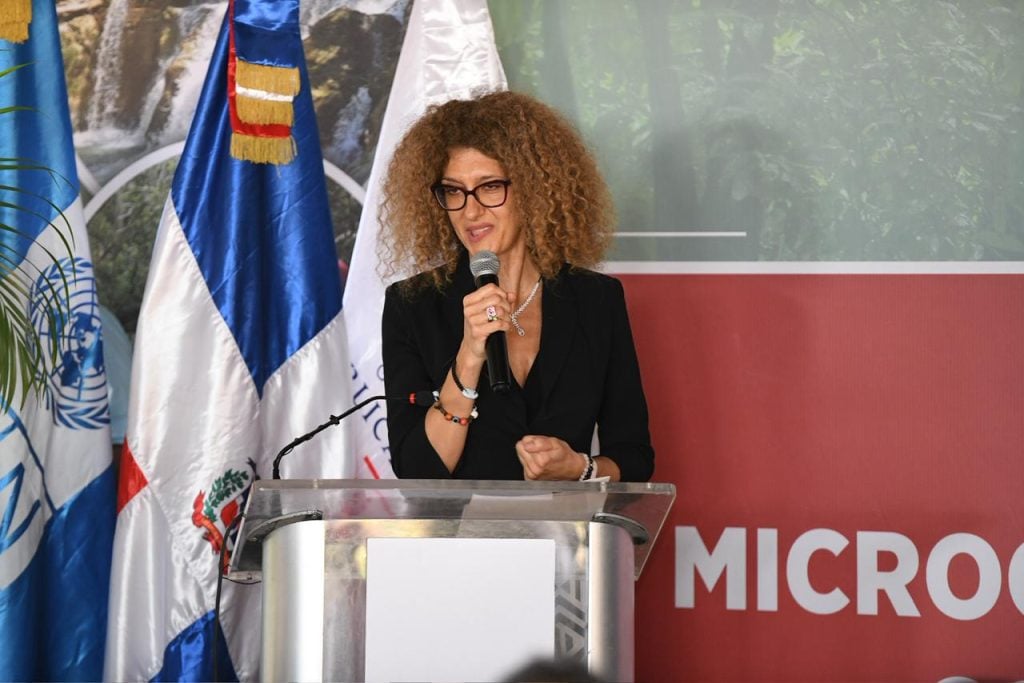 Sanja Bojanic, representante Residente Adjunta del Programa de las Naciones Unidas para el Desarrollo (PNUD) en República Dominicana