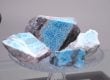 Larimar, piedra nacional de la República Dominicana.