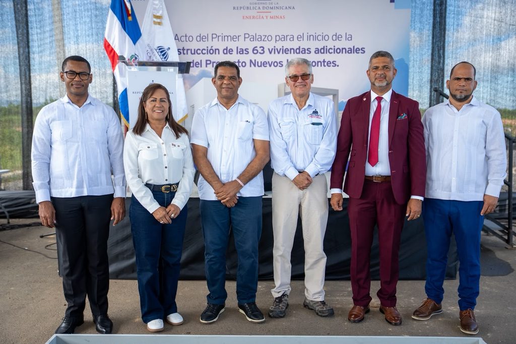 Construcción de las 63 nuevas viviendas en Nuevos Horizontes