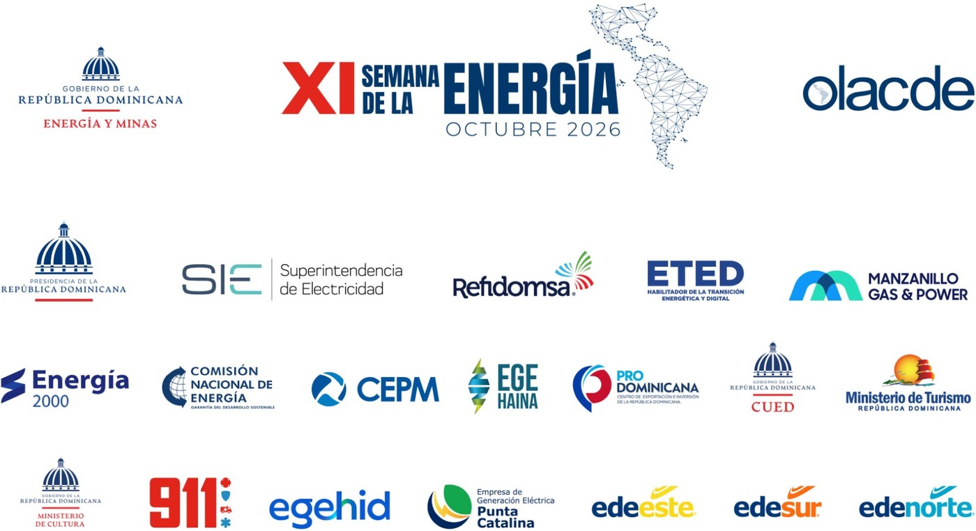 Logos de las instituciones participantes en la XI Semana de la Energía